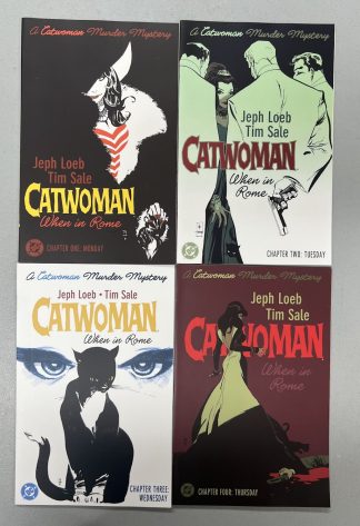 Catwoman When in Rome #1-6 Complete Set Run Loeb Sale DC 2004