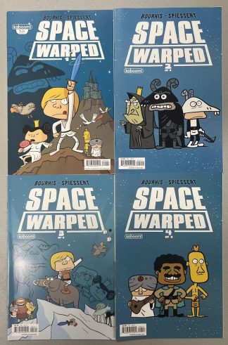 Space Warped #1-6 Complete Set Run IDW 2011