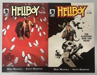 Hellboy The Sleeping and the Dead #1-2 Complete Set Run Dark Horse 2011
