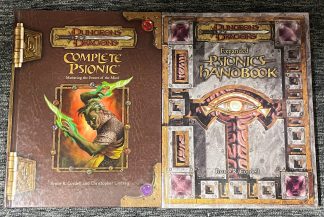 Complete Psionic & Expanded Psionics Handbook D&D 3.5 Lot of 2