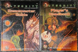 Alternity Gamemaster Guide Player's Handbook Sci-Fi RPG Lot of 2