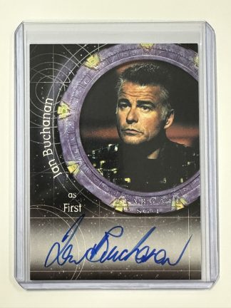 Stargate SG-1 Season 6 Auto A36 Ian Buchanan as First Signed Card
