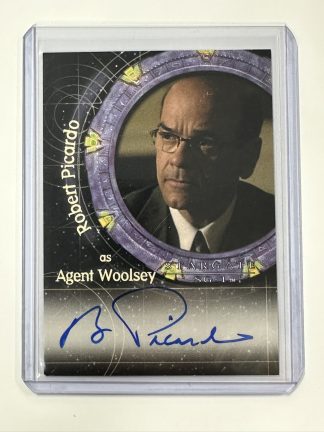Stargate SG-1 Season 7 Autograph Card A43 Robert Picardo Woolsey