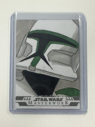 Star Wars Masterwork 2024 Topps 1/1 Ryan Johnston Sketch Card Clone Trooper