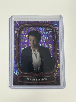2025 Stranger Things Topps High-Tek #48 5/11 Ellen Stinson Upside Down