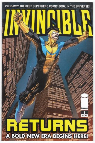 Invincible Returns #1 Cover A 1st Print 2010 1st App Thragg