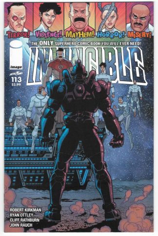Invincible #113 Cover A 1st Print 2014 1st App Terra Grayson