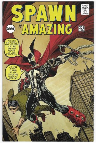 Spawn #221 Amazing Fantasy #15 Homage Cover McFarlane Image 2012