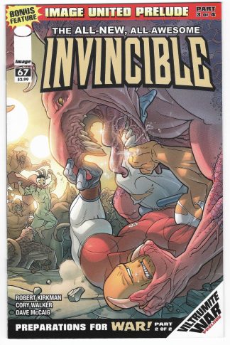 Invincible #67 Cover A 1st Print 2009 Viltrumite War Prelude