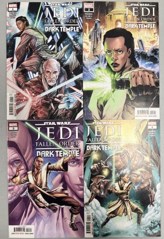 Star Wars Jedi Fallen Order Dark Temple #1-5 Complete Set Run Marvel 2019
