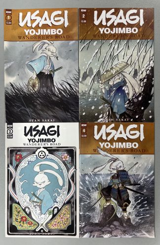 Usagi Yojimbo: Wanderer's Road #1-6 Complete Set Run IDW 2020