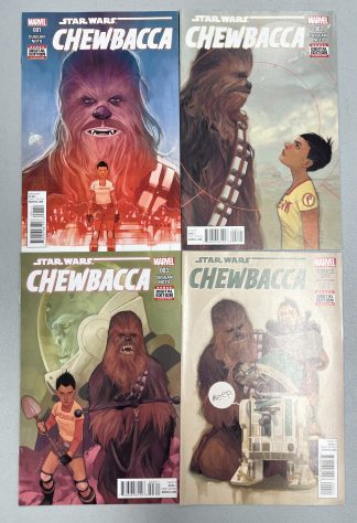 Star Wars: Chewbacca #1-5 Complete Set Run Duggan Noto Marvel 2015
