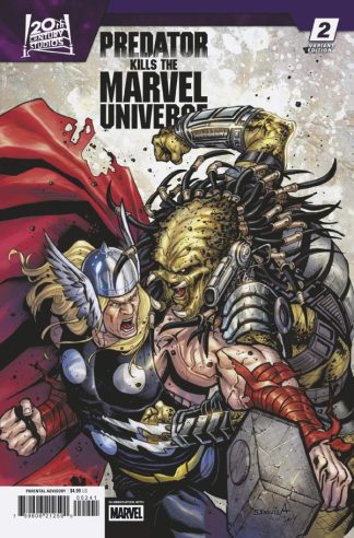 Predator Kills the Marvel Universe #2 Sergio Fernández Dávila Variant 1st Print