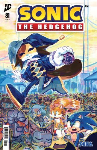 Sonic the Hedgehog #81 Cover B Gigi Dutreix Variant 1st Print