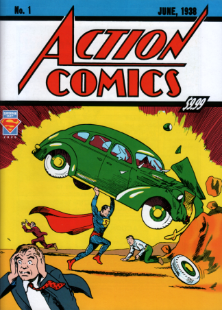 Action Comics #1 Facsimile Edition 2025 Superman Day Joe Shuster Variant