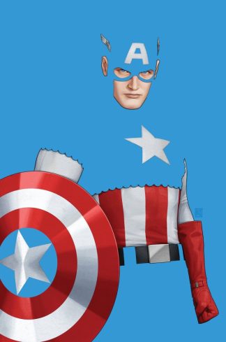 Captain America #2 John Tyler Christopher Negative Space Virgin 2025 1st Print Variant