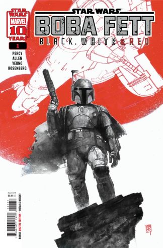Star Wars: Boba Fett – Black, White & Red #1 Cover A 1st Print