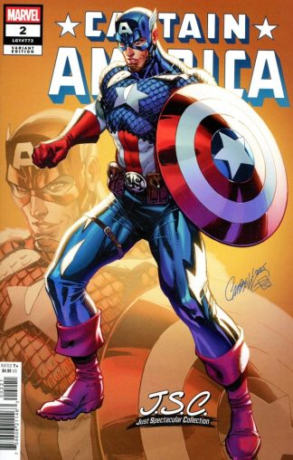 Captain America #2 J. Scott Campbell Just Spectacular Collection Cover 2025 1st Print Variant
