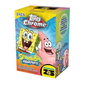 2025 Topps Chrome Spongebob 25th Anniversary Value Box