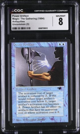 MTG Power Artifact Antiquities 1994 CGC 8.0 Mint Uncommon