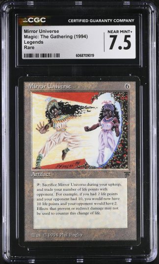 MTG Mirror Universe Legends 1994 CGC 7.5 Near Mint Rare