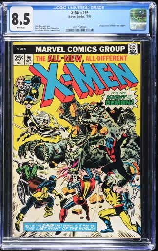 X-Men #96 CGC 8.5 1st Appearance of Moria MacTaggert