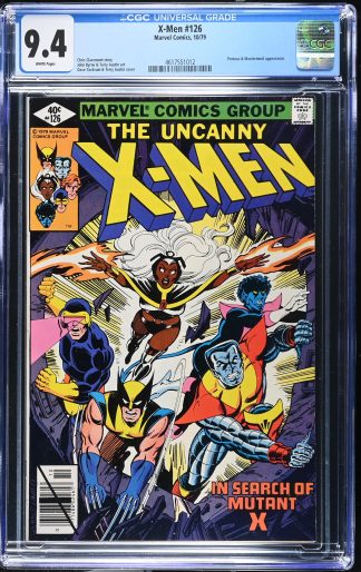 X-Men #126 CGC 9.4 Proteus and Mastermind Appearance