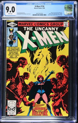 X-Men #134 CGC 9.0 Phoenix Becomes Dark Phoenix