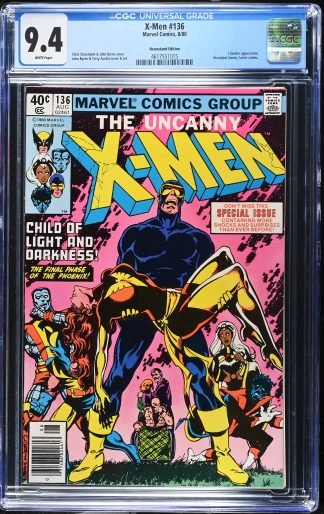 X-Men #136 CGC 9.4 Newsstand Edition Lilandra Appearance