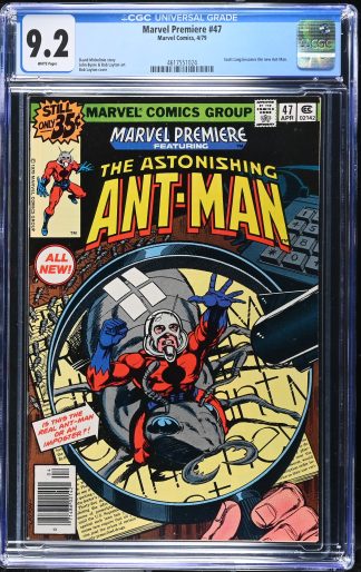 Marvel Premiere #47 CGC 9.2 1st App. Scott Lang as Ant-Man
