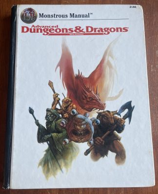 Advanced Dungeons & Dragons Monstrous Manual AD&D TSR