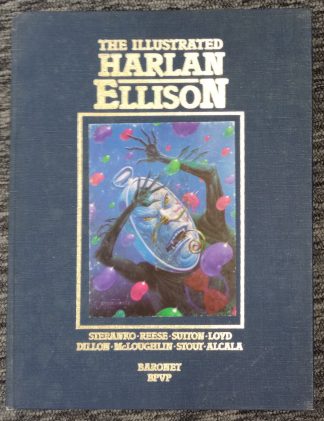 The Illustrated Harlan Ellison Hardcover Signed Harlan Ellison 2466/3000