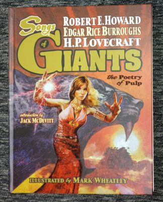 Songs of Giants Poetry of Pulp Hardcover Signed Mark Wheatley Prints