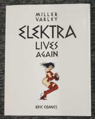 Elektra Lives Again Hardcover Signed Frank Miller Autograph