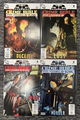 Crime Bible Five Lessons of Blood #1-5 Complete Set Run DC 2007