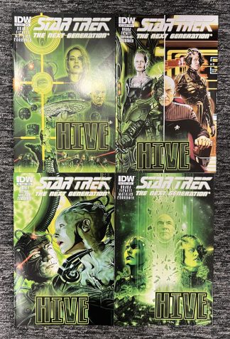 Star Trek TNG Hive #1-4 Complete Set Run IDW 2012