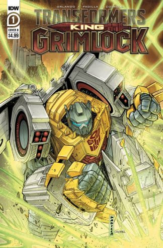 Transformers: King Grimlock #1-5 Complete Set Run IDW 2021 Cover B