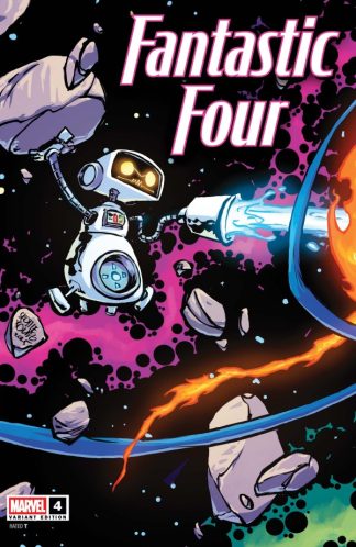 Fantastic Four #4 Skottie Young Connecting Variant 1st Print