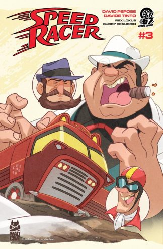 Speed Racer #3 Cover B Sean Galloway Retro Manga Connecting Variant 1st Print
