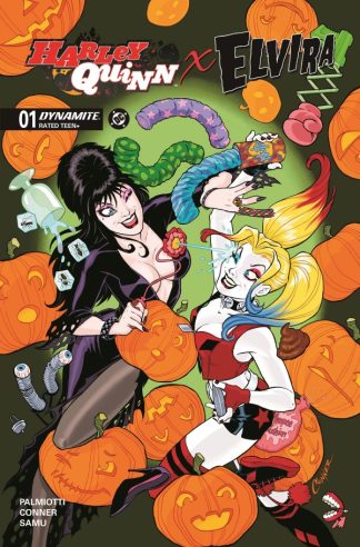 Harley Quinn X Elvira #1 Cover A 1st Print