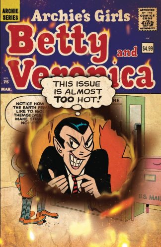 Archie's Girls Betty and Veronica #75 Facsimile Edition 2025 Mr. Inferno Variant 1st Print