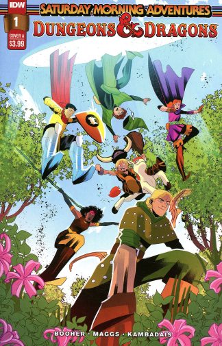 Dungeons & Dragons Saturday Morning Adventures #1-4 Complete Set Run IDW 2023