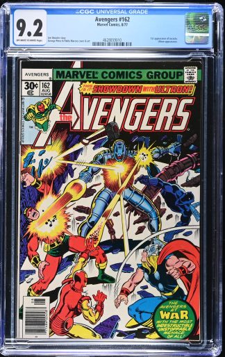 Avengers #162 CGC 9.2 1st Appearance of Jocasta, Ultron App