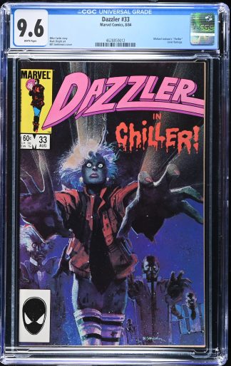Dazzler #33 CGC 9.6 Michael Jackson's "Thriller" Cover Homage