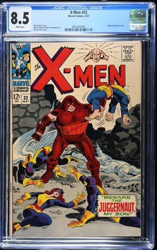 X-Men #32 CGC 8.5 1967 Juggernaut App