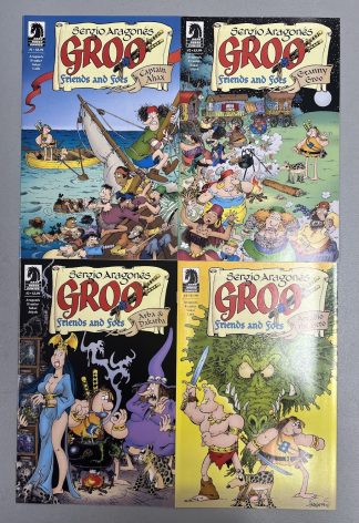 Groo Friends and Foes #1-12 Complete Set Run Dark Horse 2015