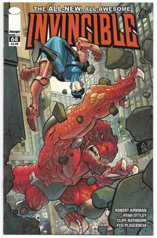Invincible #68 Cover A 1st Print 2009 1st App Dinosaurus