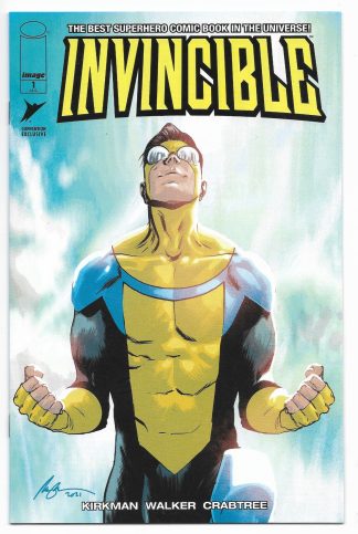 Invincible #1 Rafael Albuquerque Galaxycon Exclusive Variant 2022
