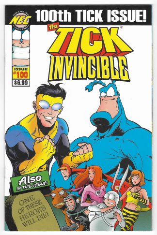 The Tick #100 Cover A 1st Print Invincible Crossover 2012