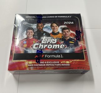 Formula One Topps Chrome 2024 Hobby Light Qualifying Lap Box